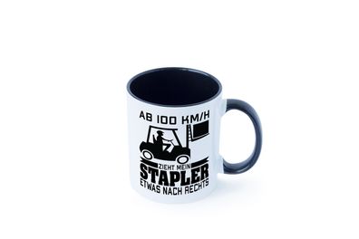 Mein Stapler zieht nach rechts | Staplerfahrer Tasse - Geschenk