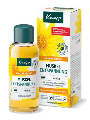 Kneipp® Gesundheitsbad Muskel Entspannung 100 ml Arnika ohne Mikroplastik