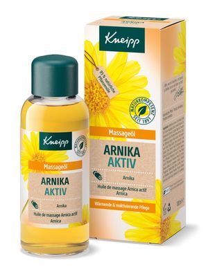 Kneipp Massageöl Arnika Aktiv 100 ml ohne Mikroplastik