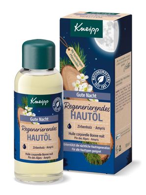 Kneipp® Regenerierendes Hautöl Gute Nacht 100 ml Zirbenholz Amyris