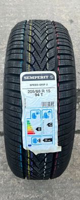 1x Winterreifen 205/65 R15 94T Semperit Speed-Grip 2 DOT15 NEU