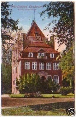 23957 Ak Nordseebad Cuxhaven Schloß Ritzebüttel 1914