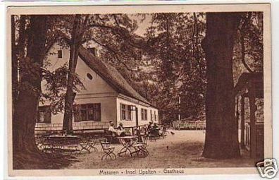 24116 Ak Masuren Insel Upalten Gasthaus um 1930