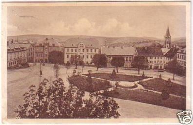 24185 Ak Lengenfeld im Erzgebirge Markt 1932