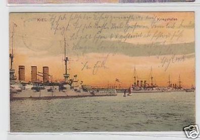 03351 Ak Kiel Kriegshafen 1911
