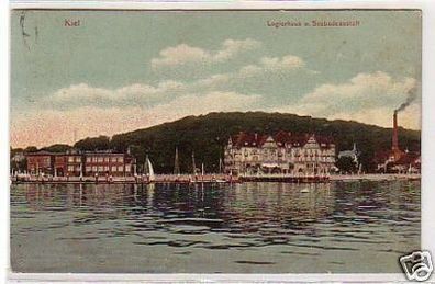 07540 Ak Kiel Logierhaus und Seebadeanstalt 1908