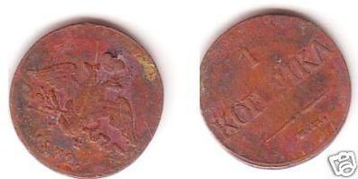 1 Kopeken Kupfer Münze Russland 1832 E.M.
