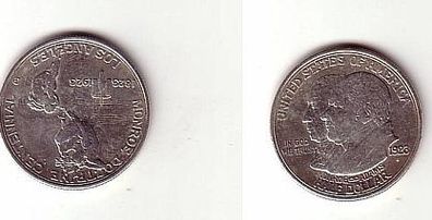 1/2 Dollar Silber Gedenk Münze USA 1923 in TOP