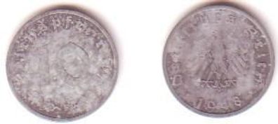 10 Pfennig Zink Münze Deutsches Reich 1948 F Jäger 375