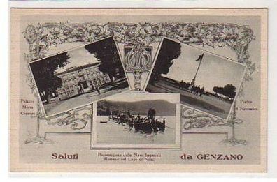 10674 Mehrbild Ak Saluti da Genzano um 1940