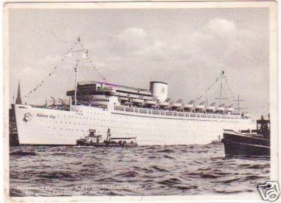11850 Ak Hansestadt Hamburg Passagier-Schiff 1939