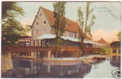 14999 Ak Bochum Haus Rechen 1907