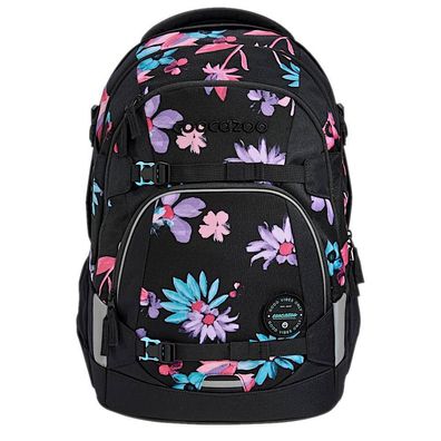 coocazoo MATE Schulrucksack Floral Artnight, Floral Artnight, Mädchen & Jungen