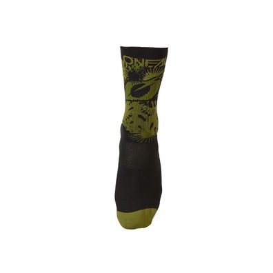 O'NEAL Bike Socken Mtb Performance Plant Black/Green - Größe: 39-42