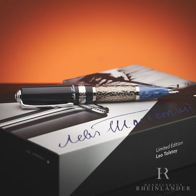 Montblanc Writers Edition 2015 Leo Tolstoy Drehbleistift Mechanical Pencil