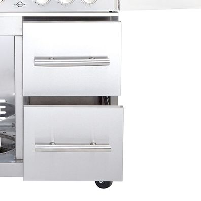 Allgrill Schubladen-System re. für Modular CHEF L -Edelst