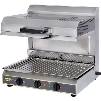 ROLLER GRILL Glaskeramik-Salamander, 600x640x590 mm (BxTxH), 3 kW