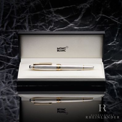 Montblanc Meisterstück Solitaire 925er Silber LeGrand Fülllfederhalter ID 1468