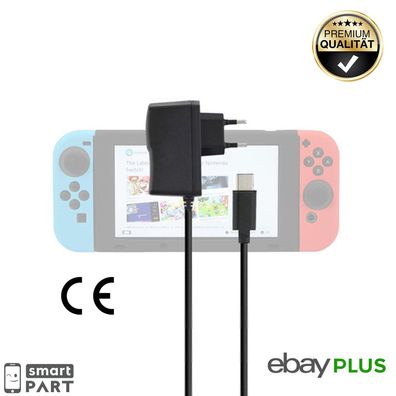 Für Nintendo Switch | Lite Ladegerät USB-C Netzteil Kabel Cable Charger 3m