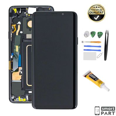 Original Display Für Samsung Galaxy S9+ SM-G965F Bildschirm+Touchscreen+Rahmen