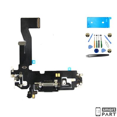 Für iPhone 13|Pro|Max|Mini Ladebuchse Schwarz Docking Port Kabel Mikrofon Audio