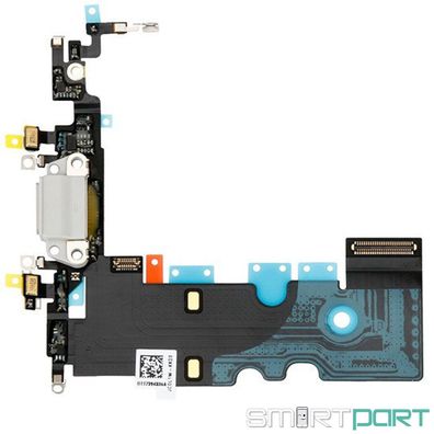 FÜR iPHONE 8 Ladebuchse GRAU STEREO Mikrofon Antenne DOCK Connector FLEX SE 2020