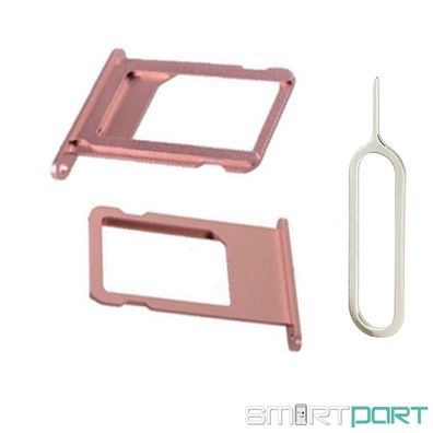 FÜR iPHONE 6SPLUS|6S SIM KARTEN HALTER Adapter FACH Stecker CARD SLOT Rosegold