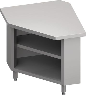Stalgast Inneneckmodul 90 Free Flow mit offenem Unterschrank 785x785x880 mm, Edels