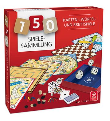 Spielesammlung mit 150 Spielmöglichkeiten