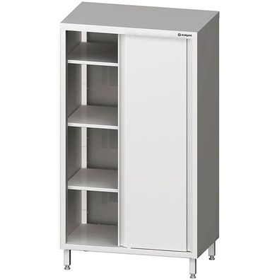 Hochschrank mit Schiebetüren, 800x700x1800 mm, verschweißt