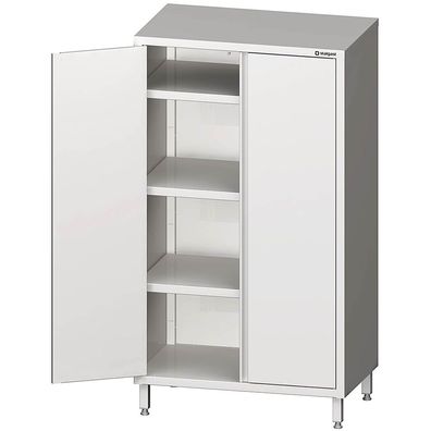 Hochschrank mit Flügeltüren, 800x600x1800 mm, verschweißt