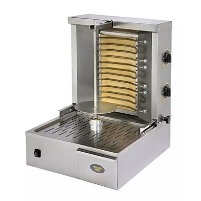 ROLLER GRILL Elektro-Gyrosgrill, Kapazität 15 kg, Abmessung 580 x 660 x 695 mm