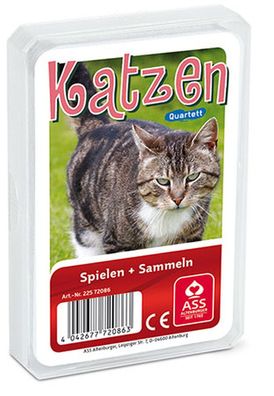 Tier-Quartett - Katzen