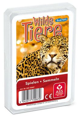 Tier-Quartett - Wilde Tiere