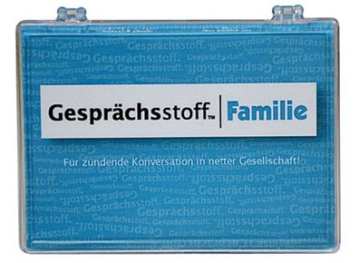 Gesprächsstoff Familie