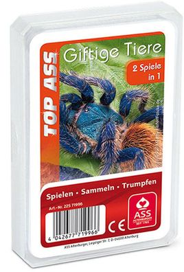 TOP ASS - Giftige Tiere Quartett