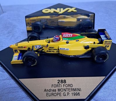 Forti Ford, Formel 1 , Europa GP. 1996, Montermini, Onyx