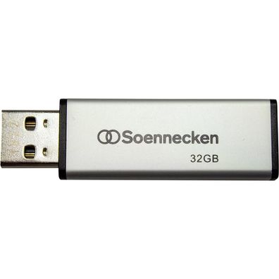 Soennecken USB-Stick 71614 2.0 32GB schwarz/silber