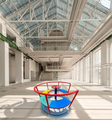 Karussell Mehrfarbig Spielplatz Kinderkarussell Indoor Innenbereich Sofort