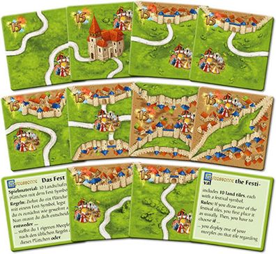 Carcassonne | Das Fest II (neue Edition) - Minierweiterung