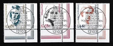 BRD 2002 gestempelt ESST Eck-Rand MiNr.2295-2297 Frauen der deutschen Geschichte