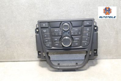 Opel Astra J Radiobedienteil Bedienteil Radio CD400 13337218 VM49X