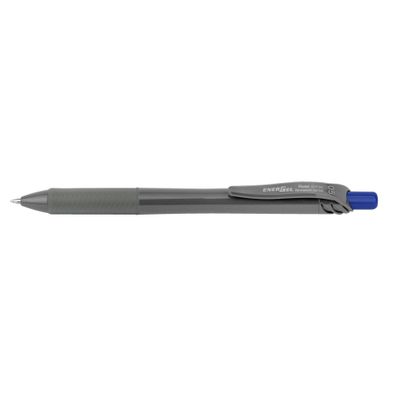 Pentel BLP105-CX Pentel EnerGel Permanent Gelschreiber grau 0,25 mm, Schreibfarbe: