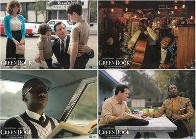 Green Book - 4 Original Kino-Aushangfotos - Viggo Mortensen - Filmposter