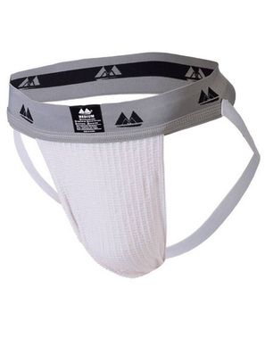 MM Original Edition Jockstrap - Taillenband 5 cm/2'' - weiß/grau