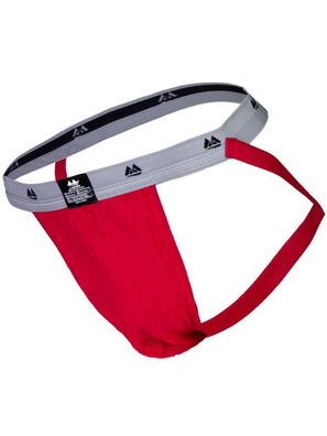 MM The Original Jockstrap Underwear Scarlet/Grey 1 inch