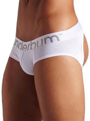 Rounderbum Jock Brief I Underwear White