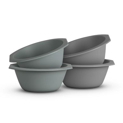 2-16 Stk Schüssel BPA Frei Ø15,5cm Bruchfester Kunststoff Müslischüssel Plastik