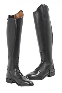 Busse Reitstiefel Leder Paris schwarz