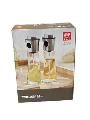 Zwilling Öl- und Essigsprüher – Glas und rostfreier Edelstahl